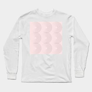 The Circle Has the Win - Pink Long Sleeve T-Shirt